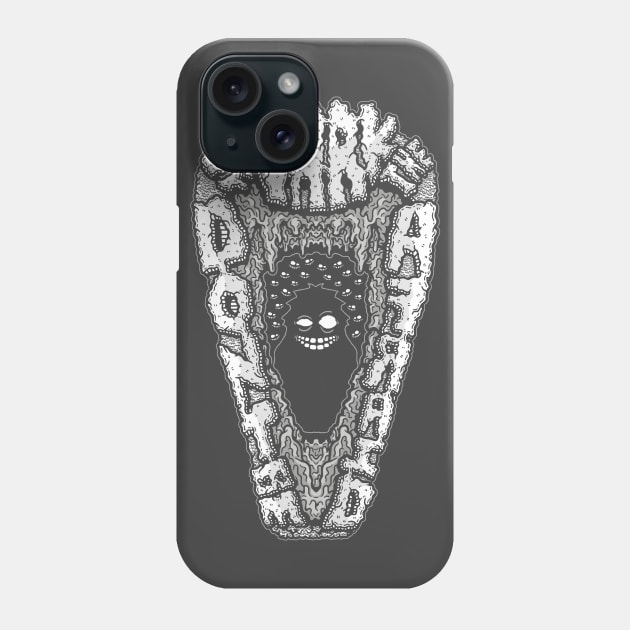 Don't be Afraid of the Dark Phone Case by tralilulelo