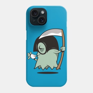 Grimm Grinning Ghost Phone Case