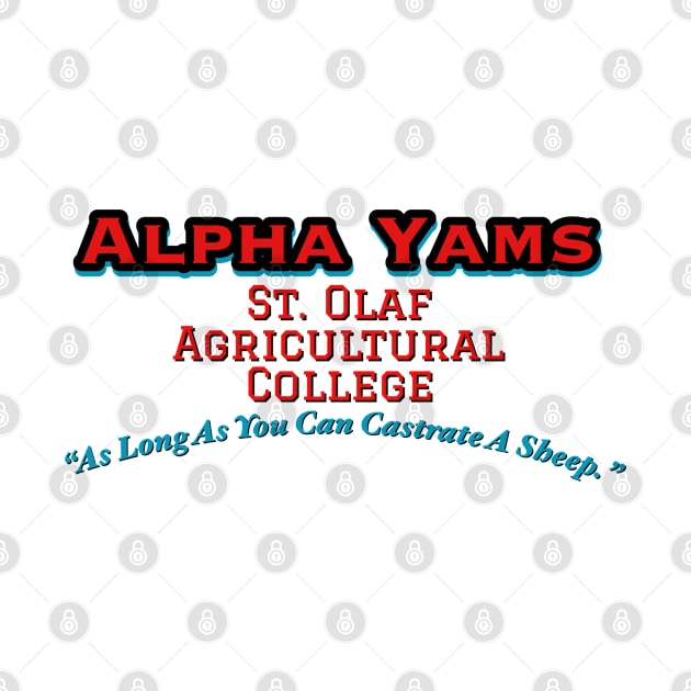 Alpha Yams by Golden Girls Quotes