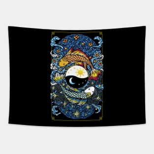 Umaga at Gabi-Yin and Yang Tapestry