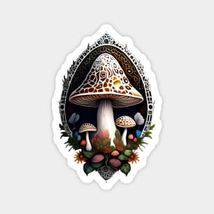 Mushroom Pendant Magnet