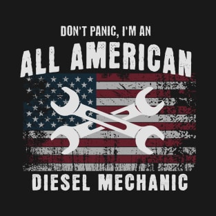 Diesel Mechanic All American T-Shirt