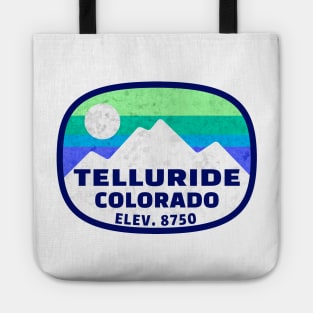 Telluride Colorado Skiing Mountains Ski Hiking Tote