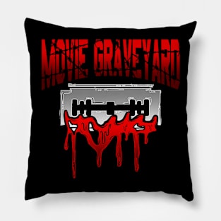 The Movie Graveyard Barbwire Pillow