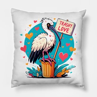 valentine bin chicken Pillow