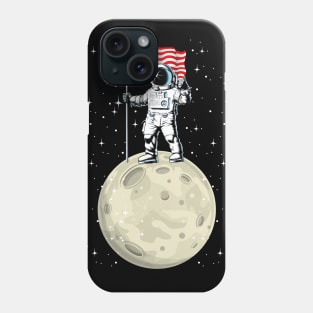Space Astronaut 4th Of July Phone Case