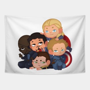 BABY SUPERHEROES Tapestry