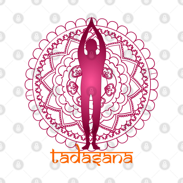 Tadasana Yoga Pose by Geoji 