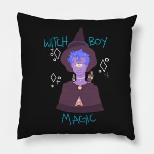 Witch Boy Pillow