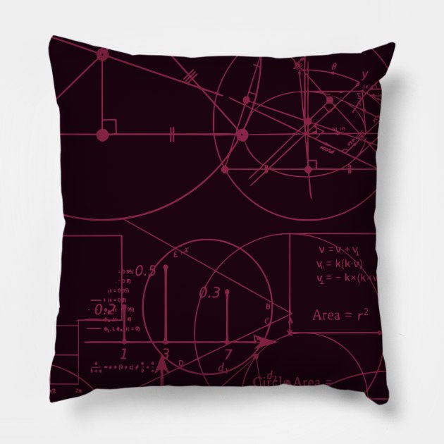 Equations Pillow by jen28