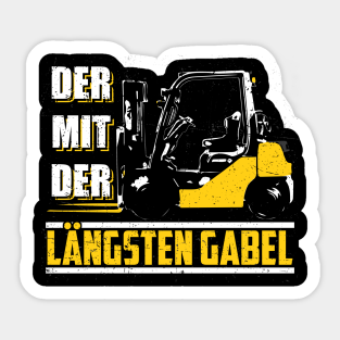 Gabelstapler Stickers Teepublic