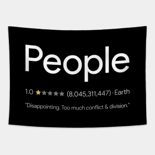 People - One Star Review Tapestry