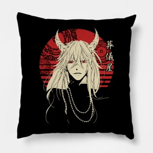 Undertaker Black butler For Men Womens Kids Pillow