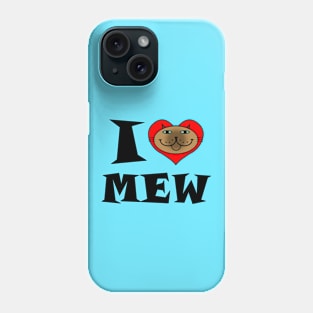 I Heart Cat - Siamese Cat Phone Case