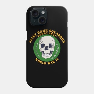 321st Bomb Squadron - WWII - GREEN SQUADRON Phone Case