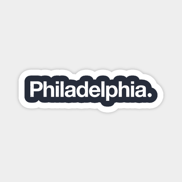 Philadelphia. Magnet by TheAllGoodCompany