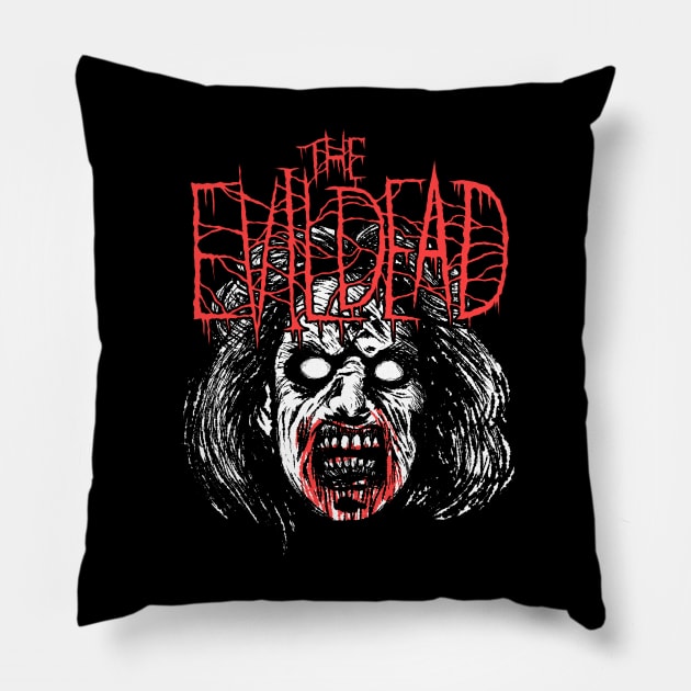 Evil Death Pillow by chrisraimoart