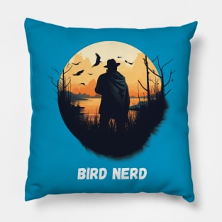 Bird Nerd - Bird Watching Pillow