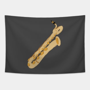 Baritone Saxophone Jazz Sax Tapestry