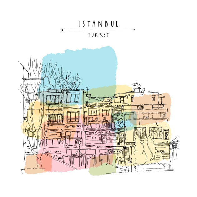 Colorful Istanbul by TeesAndTheCities