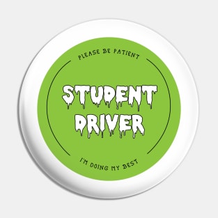 Student Driver Pin