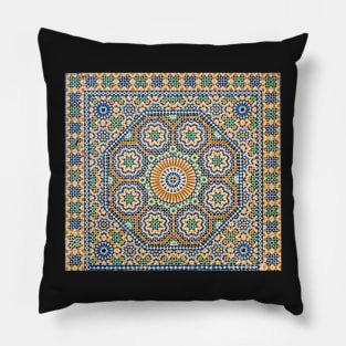 Arabic floral seamless pattern Pillow