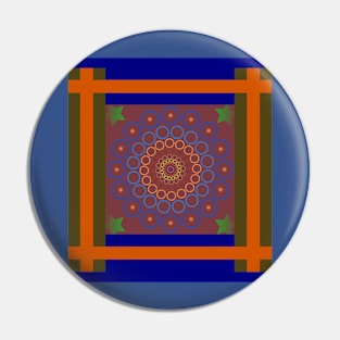 Mandala Symbol Pin