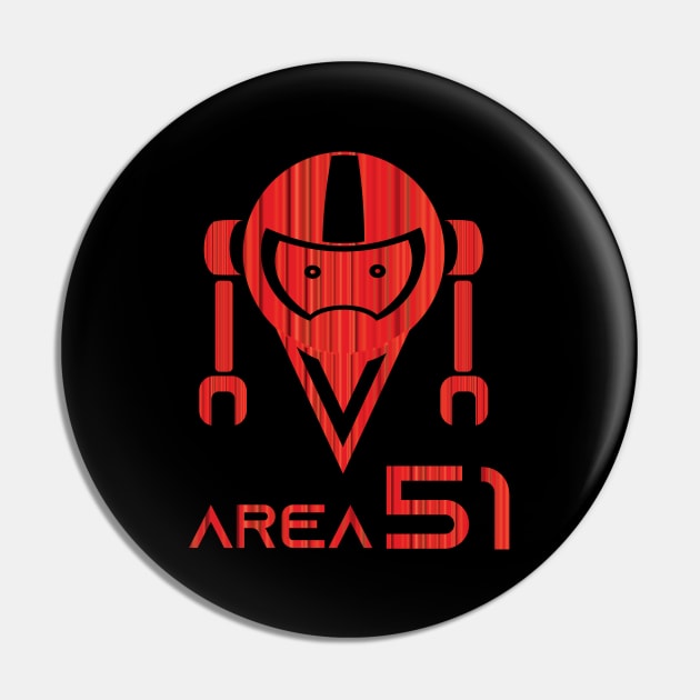 Area 51 Pin by mypointink