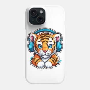 Little Tiger Tunes: A Roaring Rhythm Phone Case