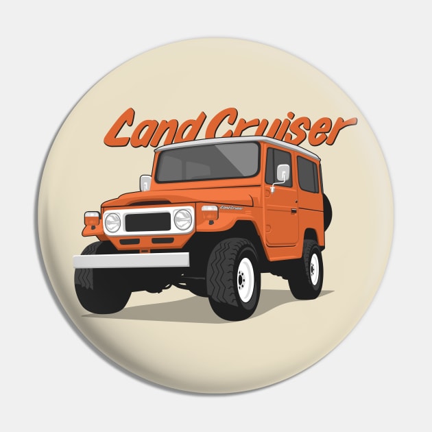 Land cruiser fj40 hardtop off road orange Pin by creative.z