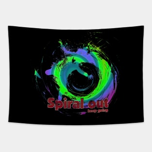 Spiral out - Keep going version 2 Tapestry