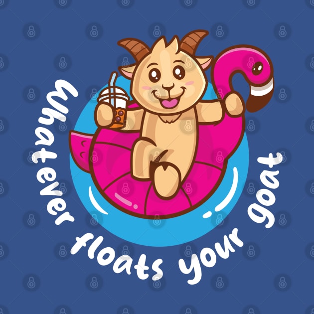 Whatever floats your goat (on dark colors) by Messy Nessie