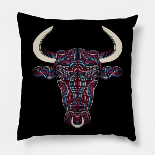 Patrick Seymour • Bull Pillow