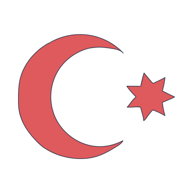 Ottoman Empire - Country Flag - Sultan Dynasty by DeWinnes