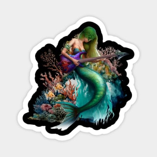 Mermaid Serenade Magnet