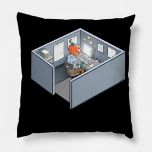 Jack-o-l'intern (no text) Pillow