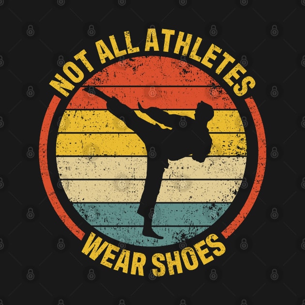 Martial Arts Not All Athletes Wear Shoes in Karate, Jujitsu by tobzz