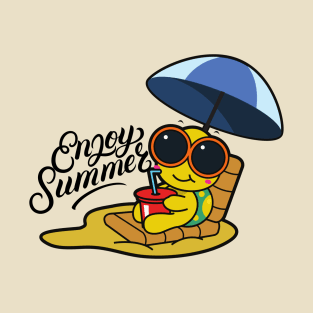 Tortoise Enjoy Summer T-Shirt