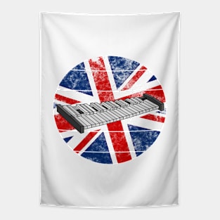 Xylophone UK Flag Britain Xylophonist Percussionist British Musician Tapestry