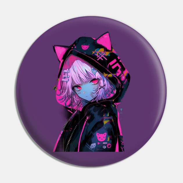 Shinjuku cat girl Pin by MikeyMeta