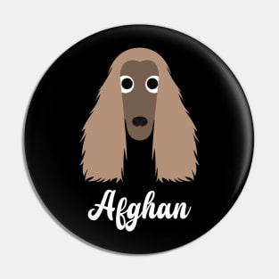 Afghan - Afghan Hound Pin