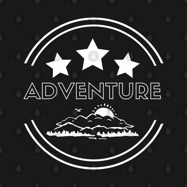 Adventure stars and landscape by Jenmag