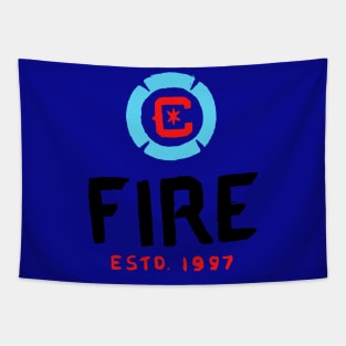 Chicago Fireeee F.C 07 Tapestry