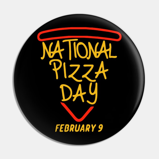 2024 National Pizza Day - February 9th Pin by NyskaDenti