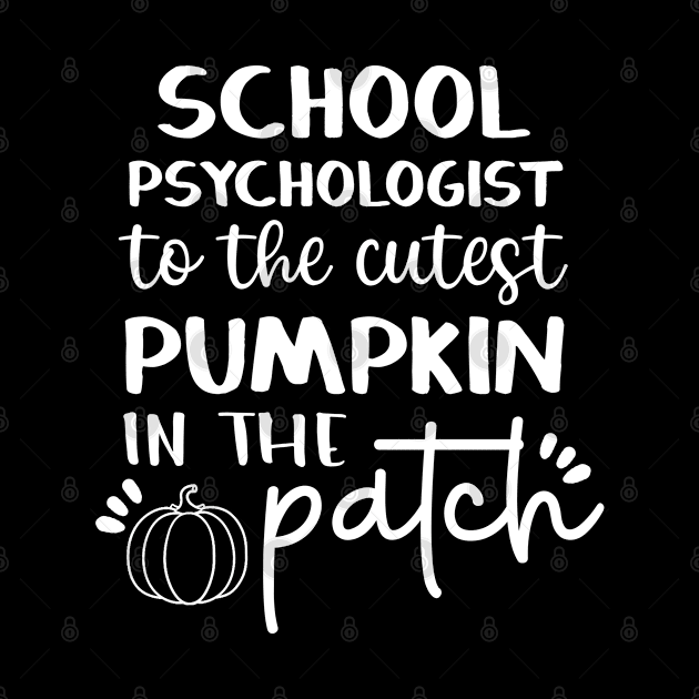 School Psychologist Masks Pumpkin Patch by FanaticTee