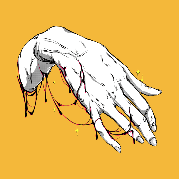 blood hand by Lapulio