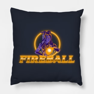 Tiefling Fireball Pillow