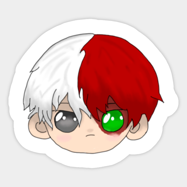 Cute Todoroki Todoroki Sticker Teepublic Info alpha coders 542 wallpapers 304 mobile walls 43 art. cute todoroki