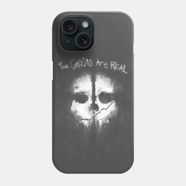 Ghosts Are Real Phone Case by LANStudios