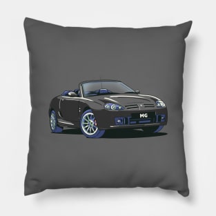 MG Rover MGTF in Anthracite Black Pillow